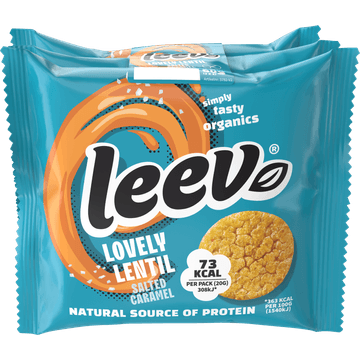 Leev® bio LOVELY LENTIL cakes caramel 60g (3x2st)