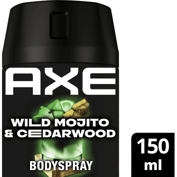Axe Deodorant Bodyspray Wild Mojito & Cedarwood 150 ml