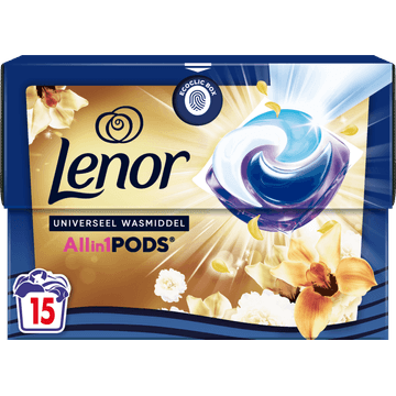 LENOR PODS Wascapsules 15 Wasbeurten, Amber & Orchidee