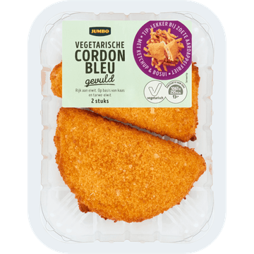 Jumbo Vegetarische Cordon Bleu Gevuld 2 Stuks