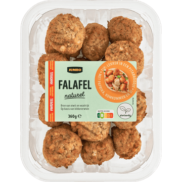 Jumbo Falafel Naturel Voordeelverpakking 360 g