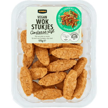 Jumbo Plantaardig Wokstukjes Oosterse Stijl 175g