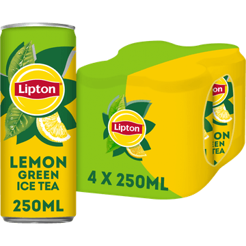 Lipton Ice Tea Green Lemon 4 x 250 ml
