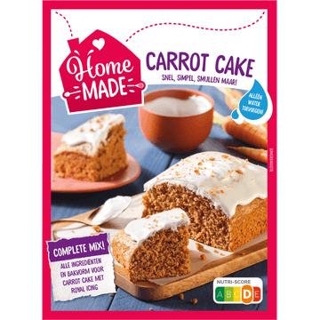 HomeMade Complete Mix voor Carrot Cake 330 g