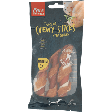 Rosewood Trio Sticks Medium 3 Stuks