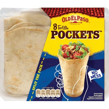 Old El Paso Tortilla Pocket Wrap 223g