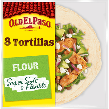 Old El Paso Wrap Tortilla Medium 8 Stuks