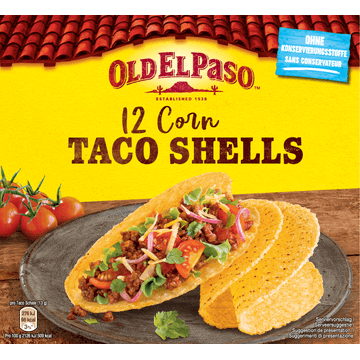 Old El Paso Taco Shells 156g