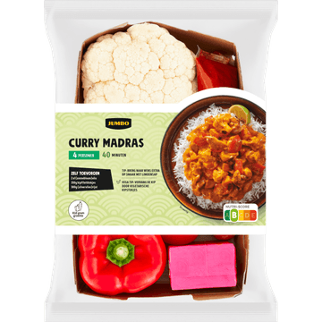 Jumbo Curry Madras Verspakket 4 Personen