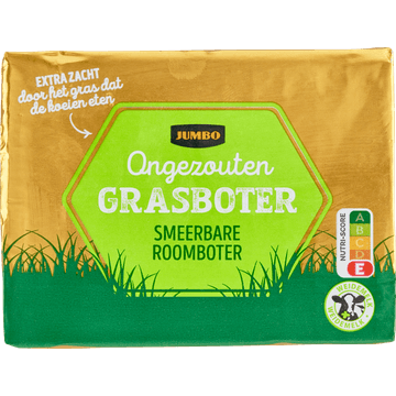 Jumbo Grasboter Smeerbare Roomboter Ongezouten 250g