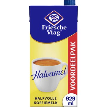 Friesche Vlag Halvamel Voordeelpak 929 ml