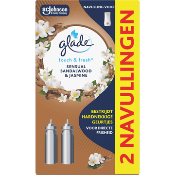 Glade Touch & Fresh Sensual Sandalwood & Jasmine 2 x 10 ml