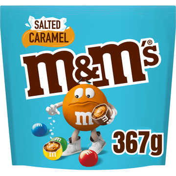 M&M'S Salted caramel chocolade snoepjes maxi 367g