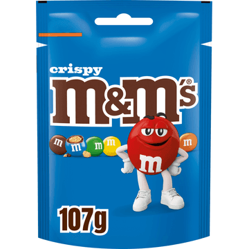 M&M'S Crispy chocolade snoepjes 107g
