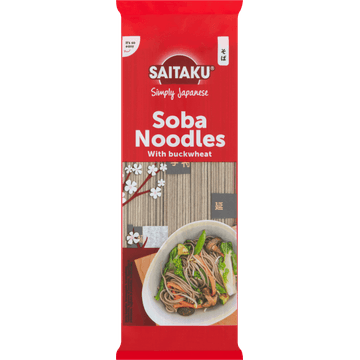 Saitaku Soba Noodles with Buckwheat 300 g
