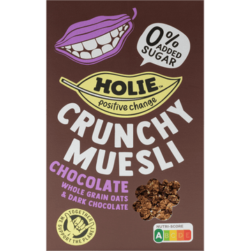 Holie Crunchy Muesli Chocolate 400g