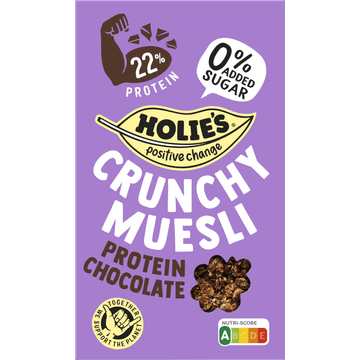 Holie Crunchy Muesli Protein Chocolate 400g