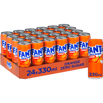 Fanta Orange zero sugar 24 x 330 ml