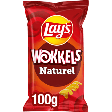 Lay's Wokkels Naturel Chips 100 g