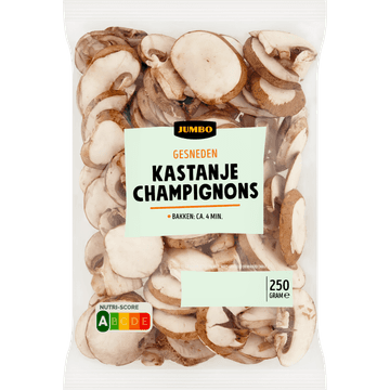 Jumbo Gesneden Kastanjechampignons 250 g