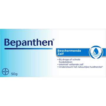 Bepanthen Beschermende, vettende zalf bij droge of schrale huid, 50g