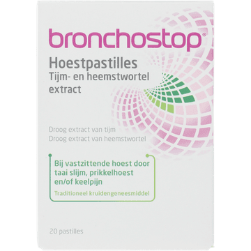 Bronchostop Hoestpastilles, 20 stuks