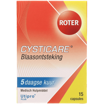 Roter Cysticare 5-daagse kuur tegen blaas- en plasproblemen, 15 capsules