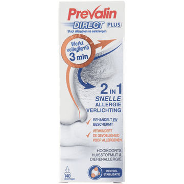 Prevalin Direct plus bij hooikoorts, 20 ml