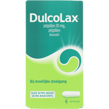 Dulcolax Zetpillen (laxeermiddel) 10 mg, 6 stuks
