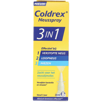 Hot Coldrex Coldrex 3-in-1 Neusspray, 20ml