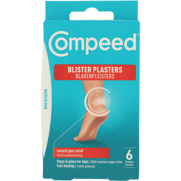 Compeed Blarenpleister Medium, 6 stuks
