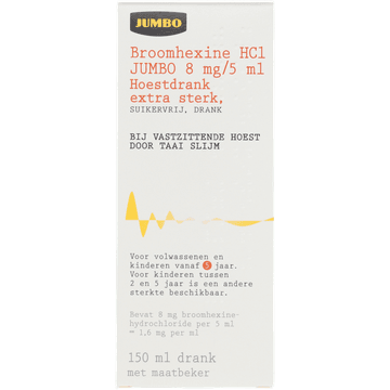 Jumbo Broomhexine drank 8mg/5ml SV 150ml