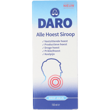 Daro Alle hoest siroop, 150 ml