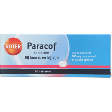 Roter Paracof tabletten 500/50 mg, 20 stuks