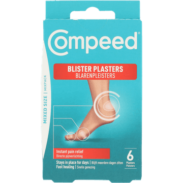 Compeed blarenpleister mixpack, 6 stuks