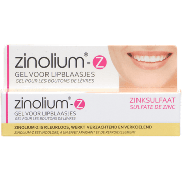 Zinolium ZZ gel voor lipblaasjes 5 g