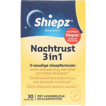 Shiepz nachtrust 3 in1 liquid caps, 30 stuks