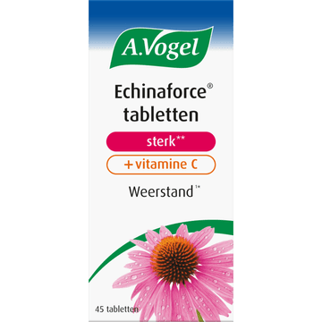 Echinaforce forte+vitamine c tabletten, 45 stuks