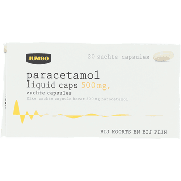 Jumbo Paracetamol liquid caps 500mg