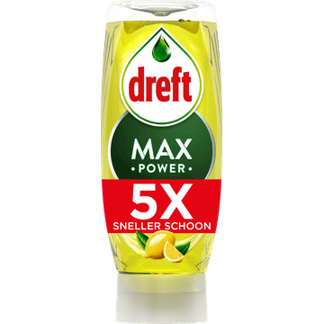 Dreft MaxPower Lemon Vloeibaar Afwasmiddel 450ml