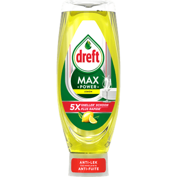 Dreft MaxPower Lemon Vloeibaar Afwasmiddel 730ml