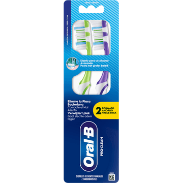 ORAL-B PRO-CLEAN handtandenborstel, 2