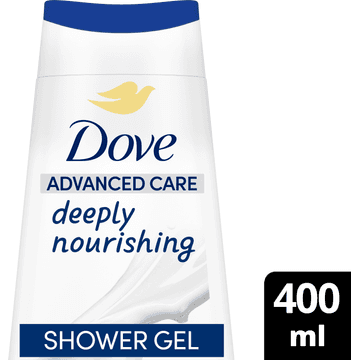 Dove Advanced Care Verzorgende Douchegel Deeply Nourishing 400 ml