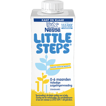 Nestlé Little Steps Volledige Zuigelingenvoeding 0-6 Maanden 200 ml
