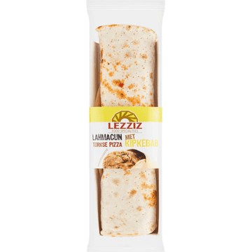 Lezziz Lahmacun Turkse Pizza met Kip Kebab 240 g