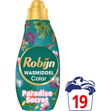 Robijn Klein&Krachtig Collections Vloeibaar Wasmiddel Color Paradise Secret 19 Wasbeurten