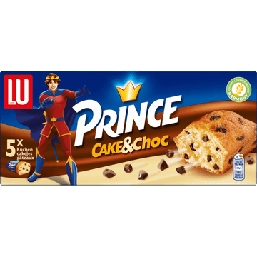 LU Prince Cake & Choc Chocolade Cakejes 5 Stuks 150 g