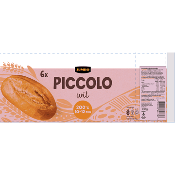 Jumbo Piccolo Wit 6 Stuks 300 g
