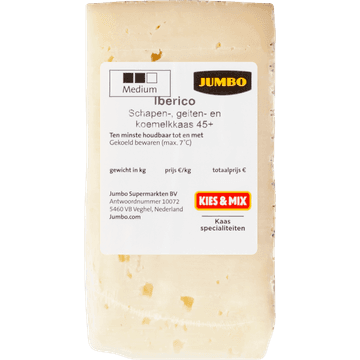 Jumbo Iberico Kaas 45+ ca. 100g