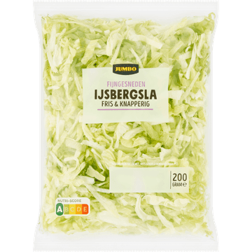 Jumbo Fijngesneden IJsbergsla 200 g